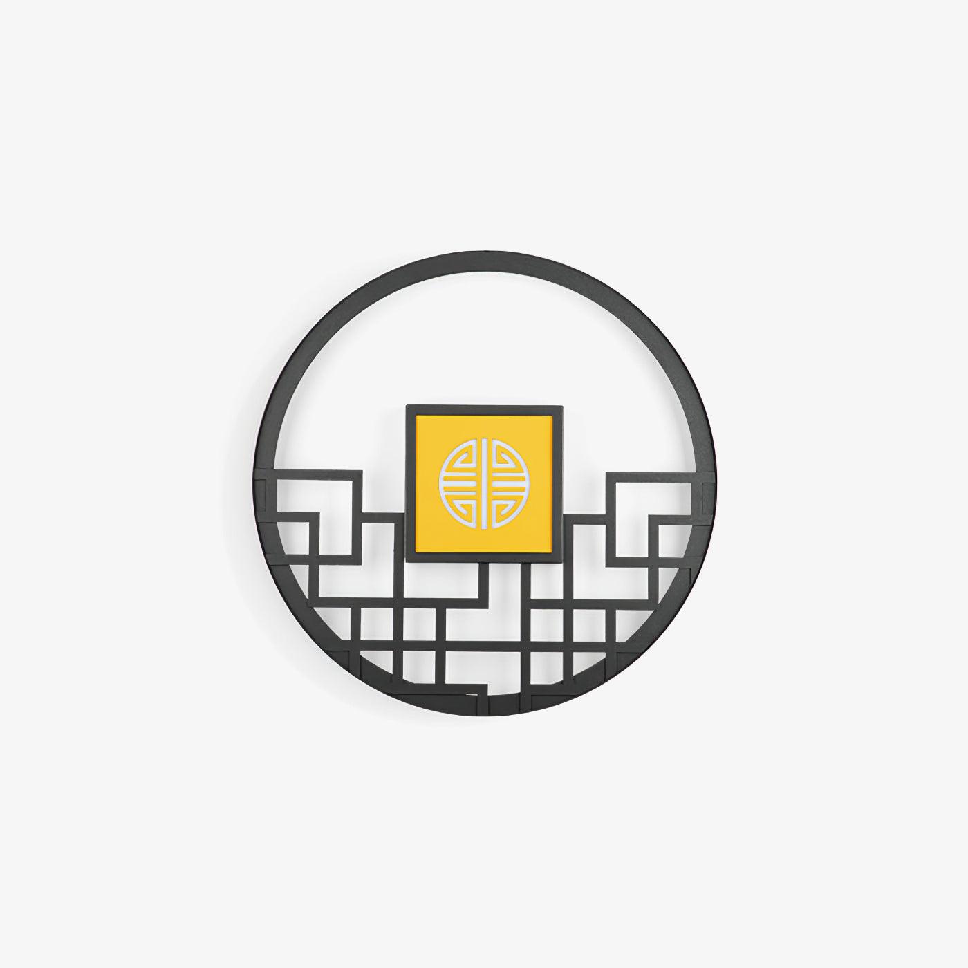 ラウンド屋外ウォールライト