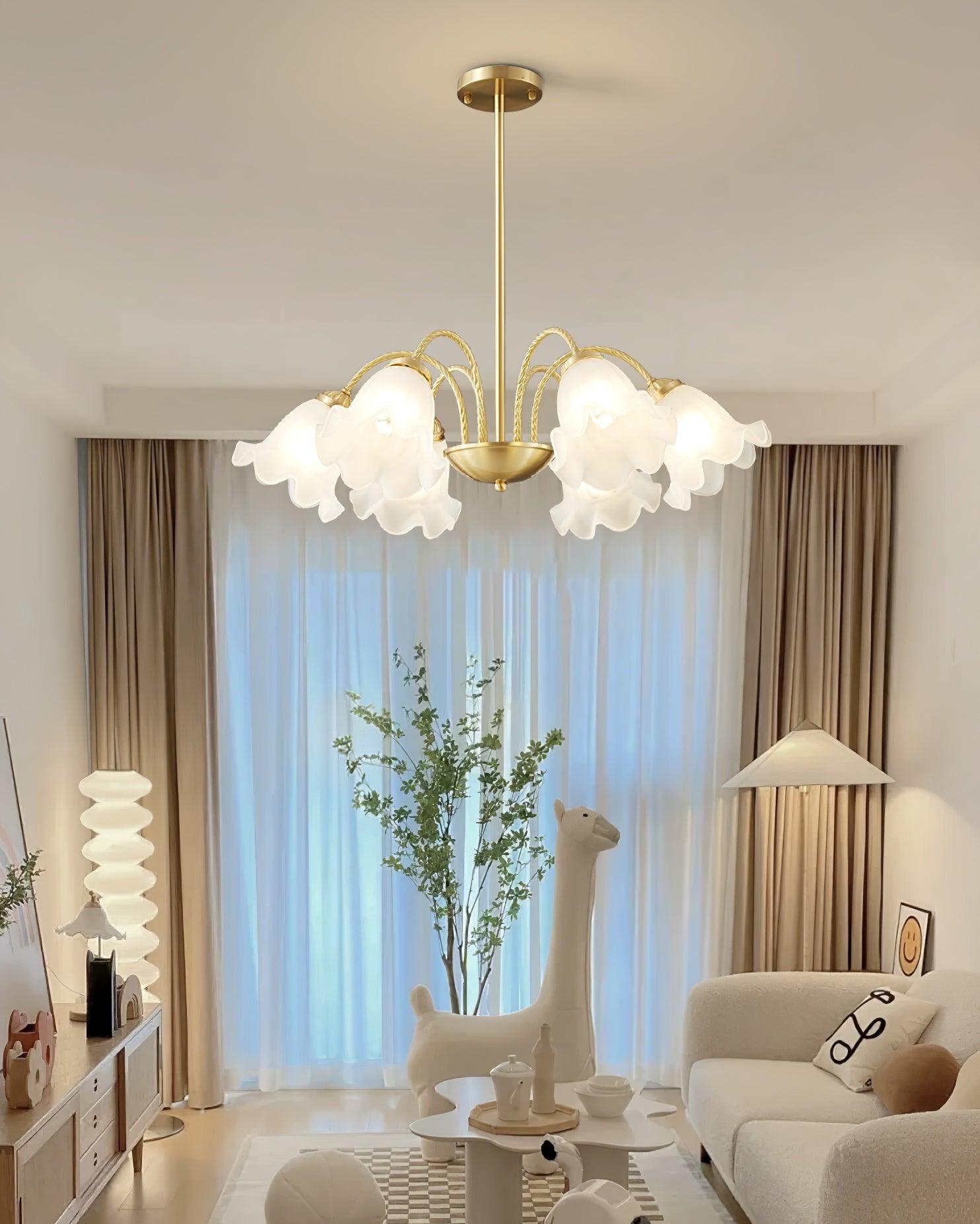 グラフィックシャンデリア