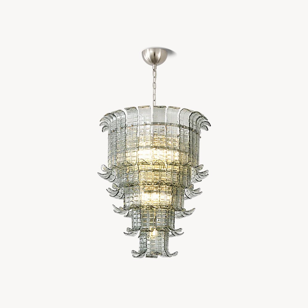 Murano Cascade Glass Chandeliers