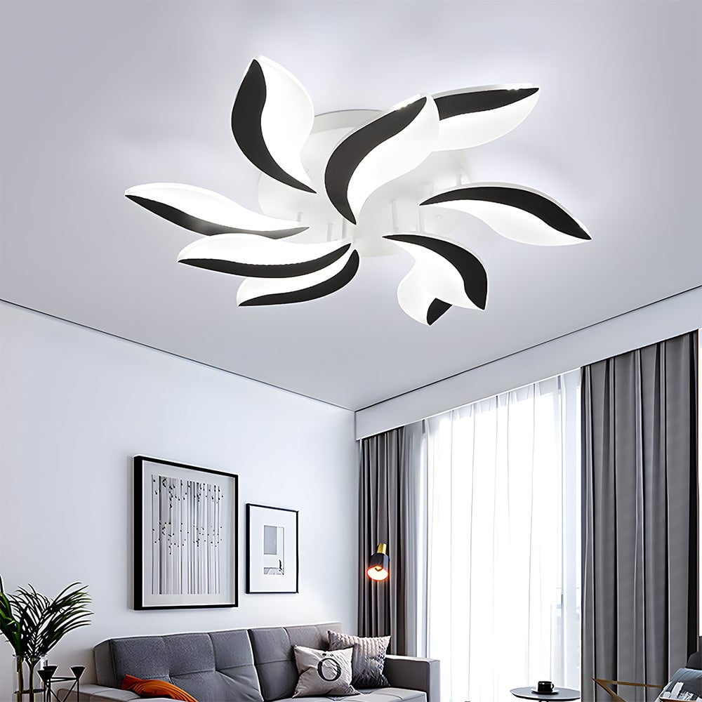 リビングルーム用マルチライトフラワーアクリルLEDシーリングライト