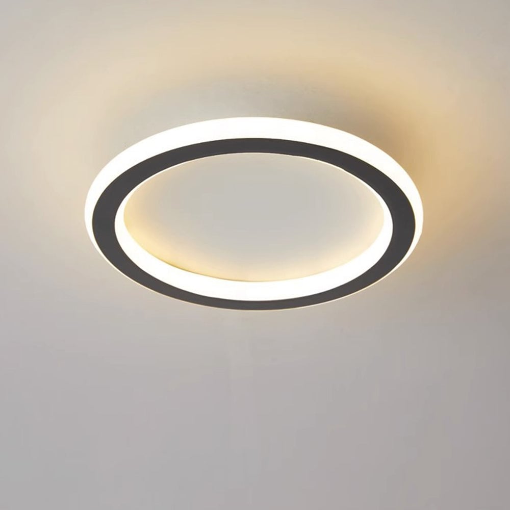 寝室に最適なモダンな鉄製LEDシーリングライト