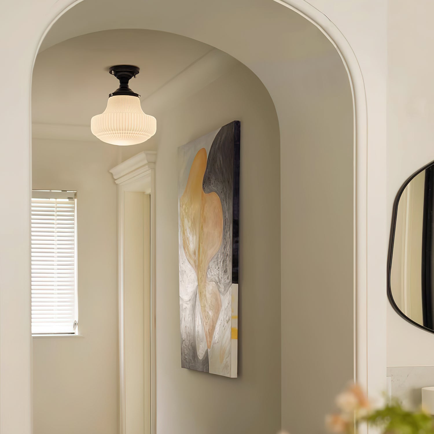 校舎のシーリングライト