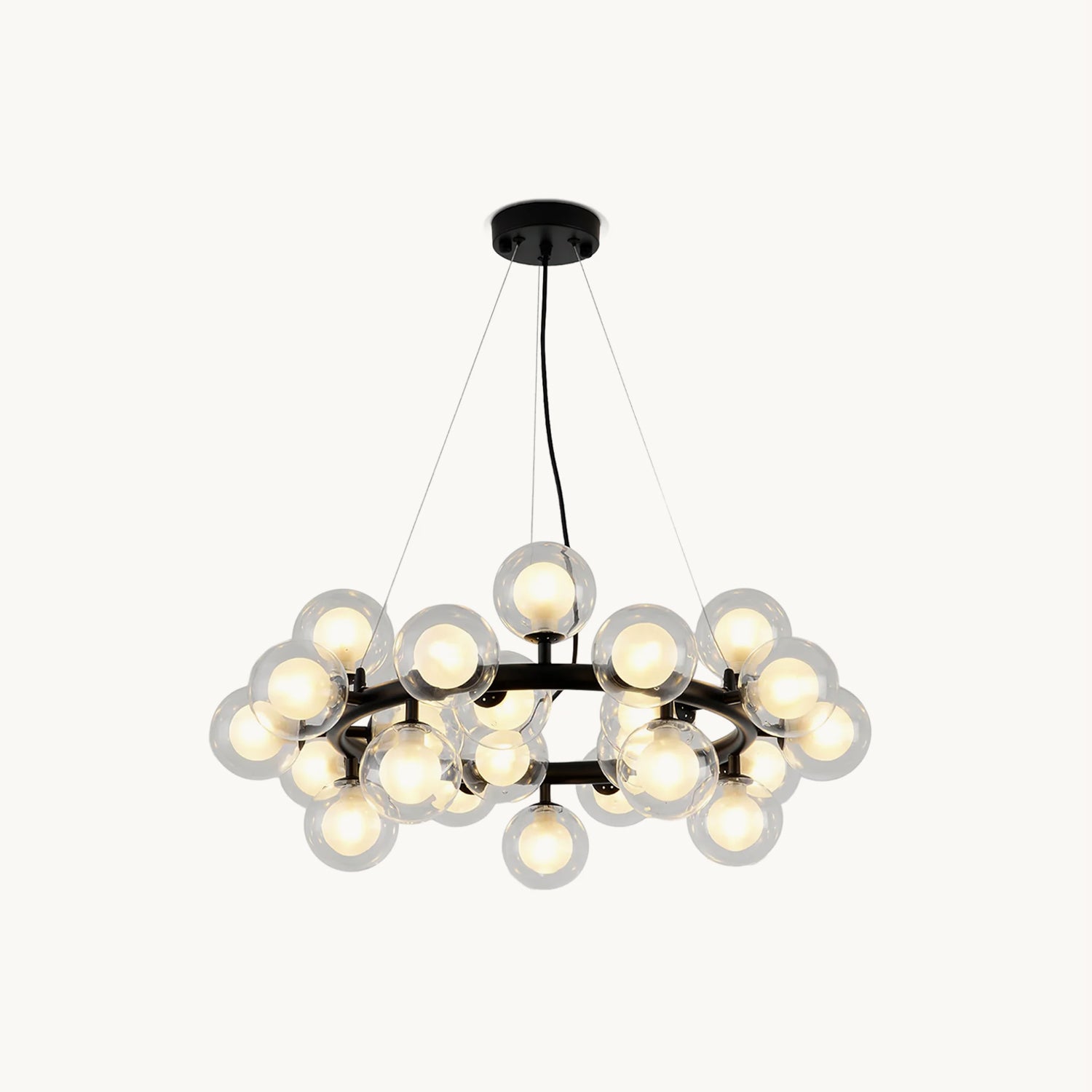 バブルボールシャンデリア