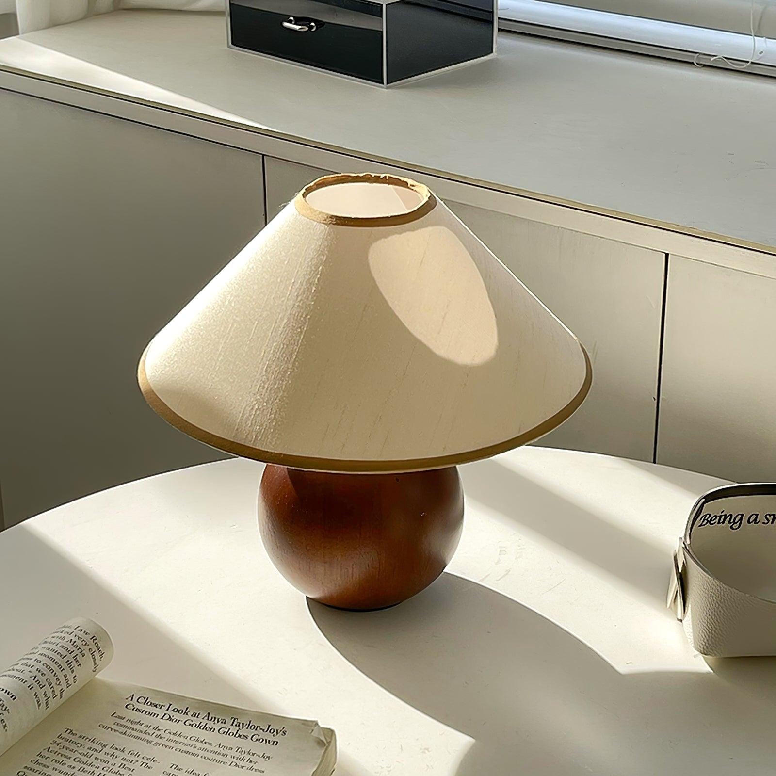 Cankut Wood Table Lamp