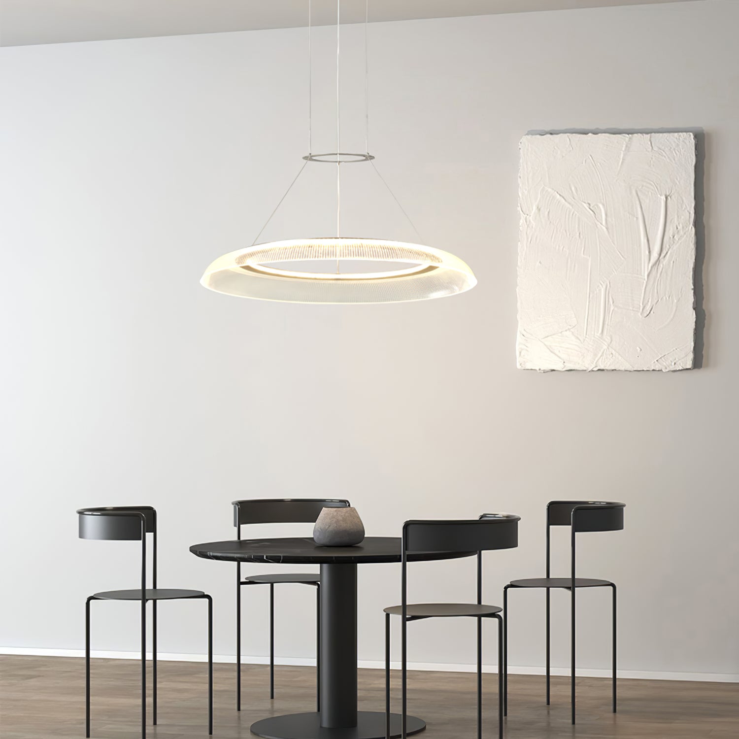 Graduated Circle Chandelier