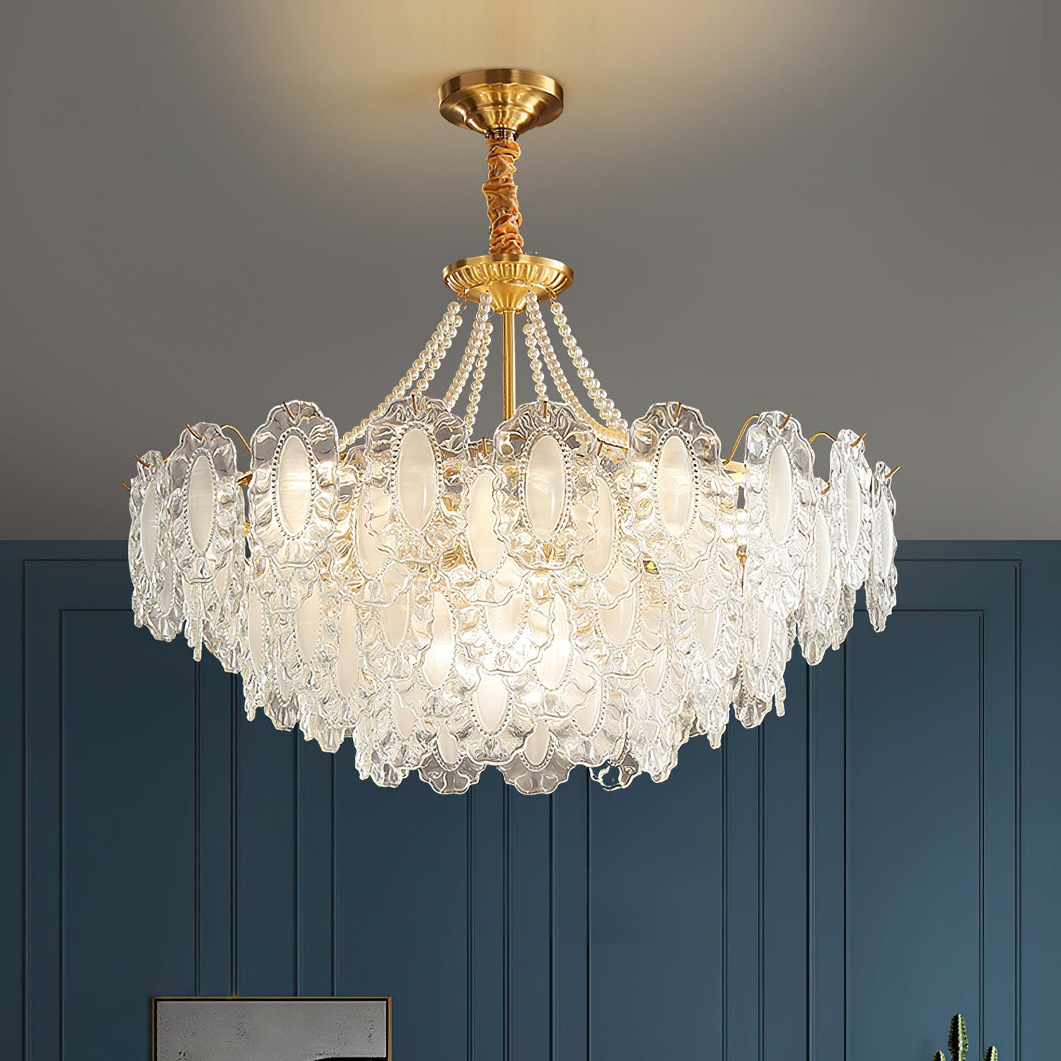 Nason Pearl Glass Chandelier