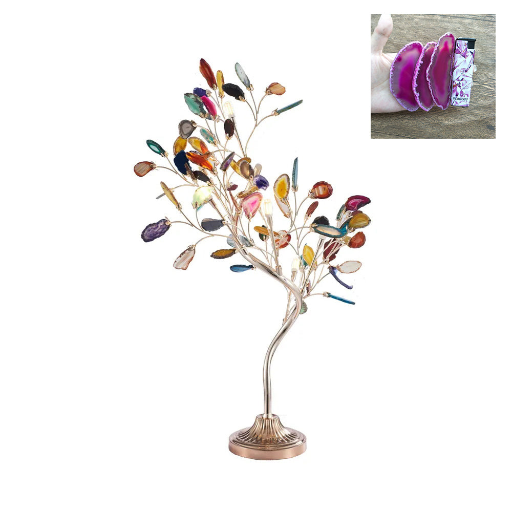 アゲートテーブルランプ