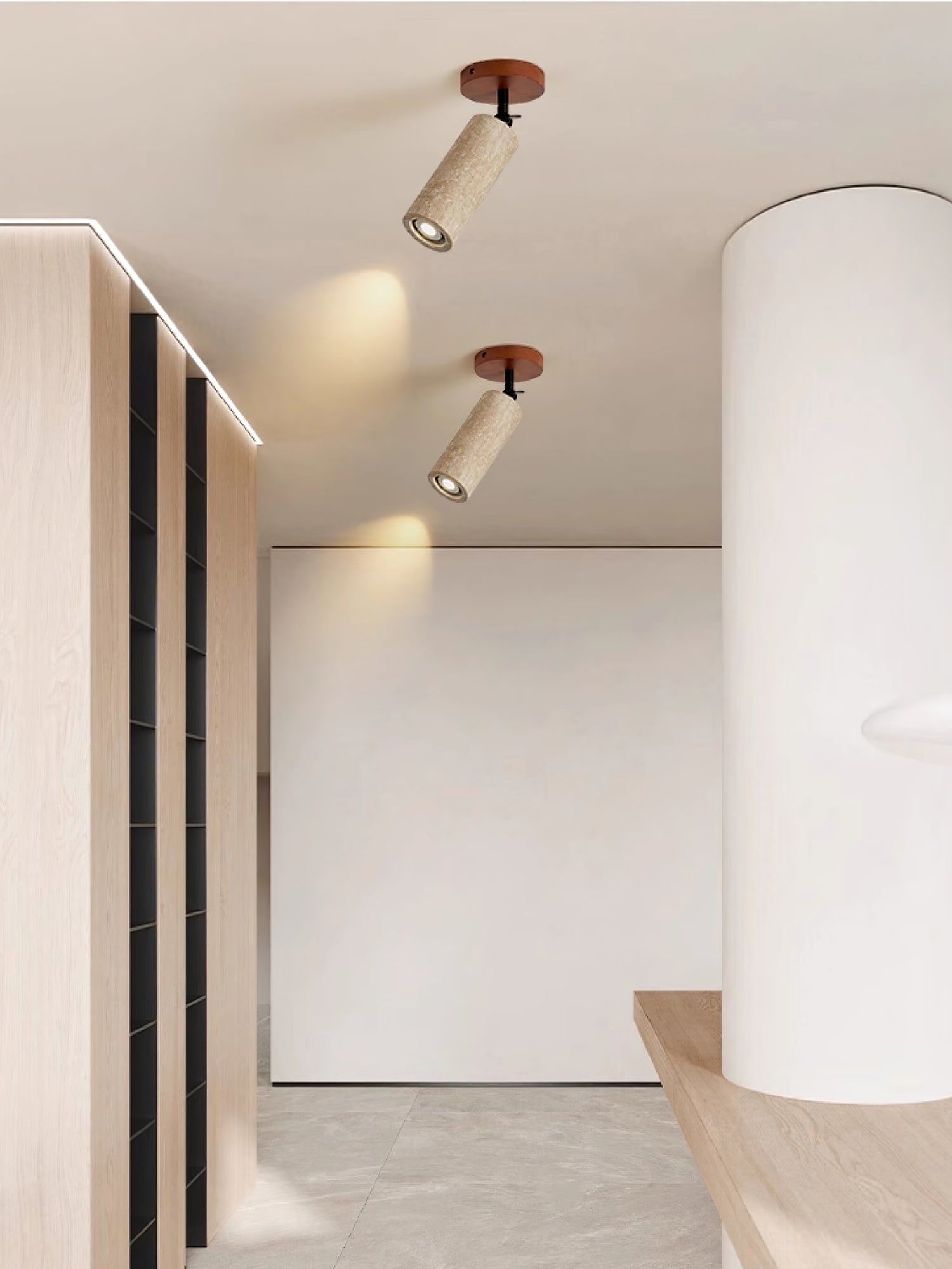 Versa Stone 調節可能なウォールライト