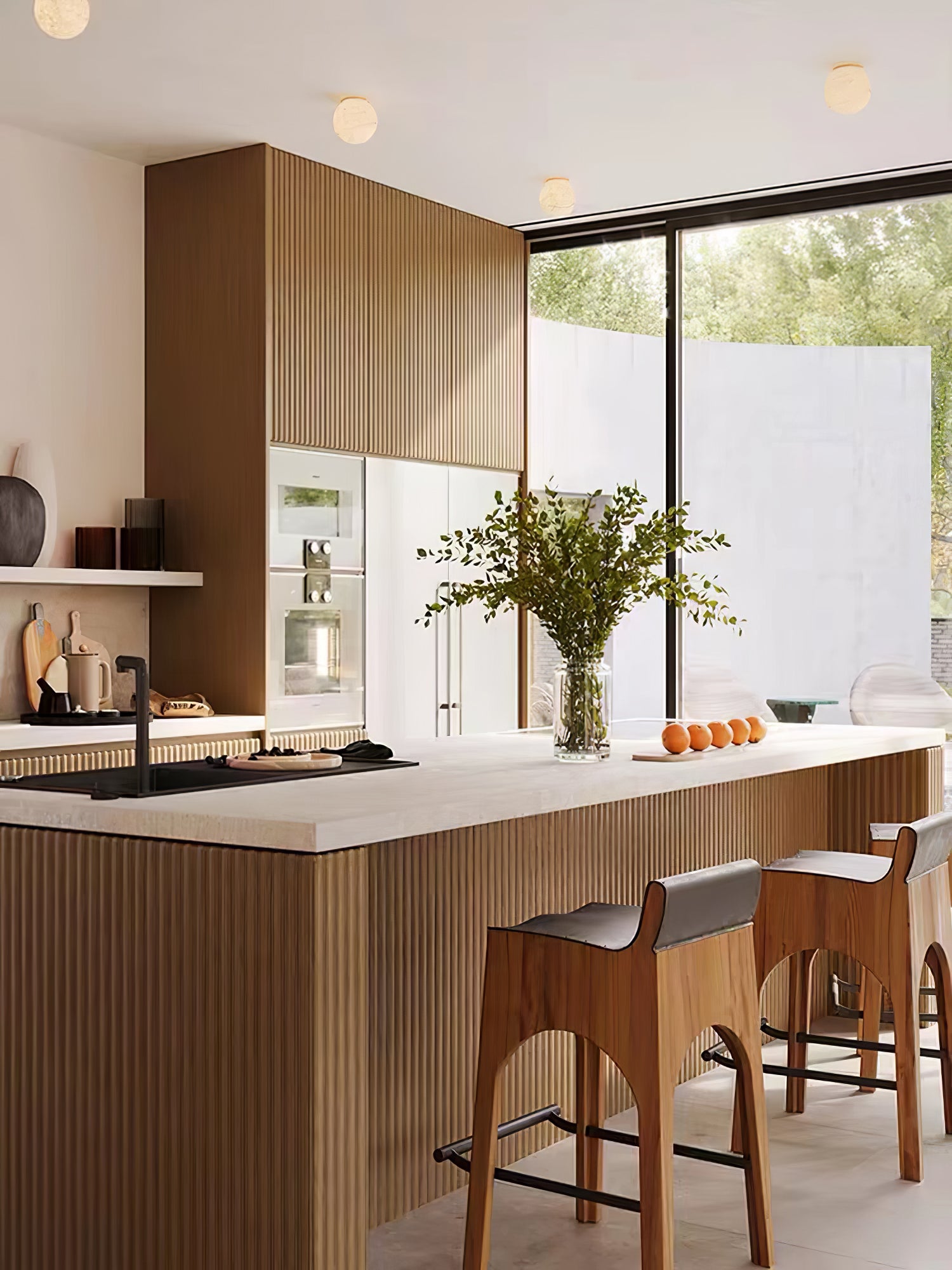 アラバスター ミニ オーブ ウォール ランプ