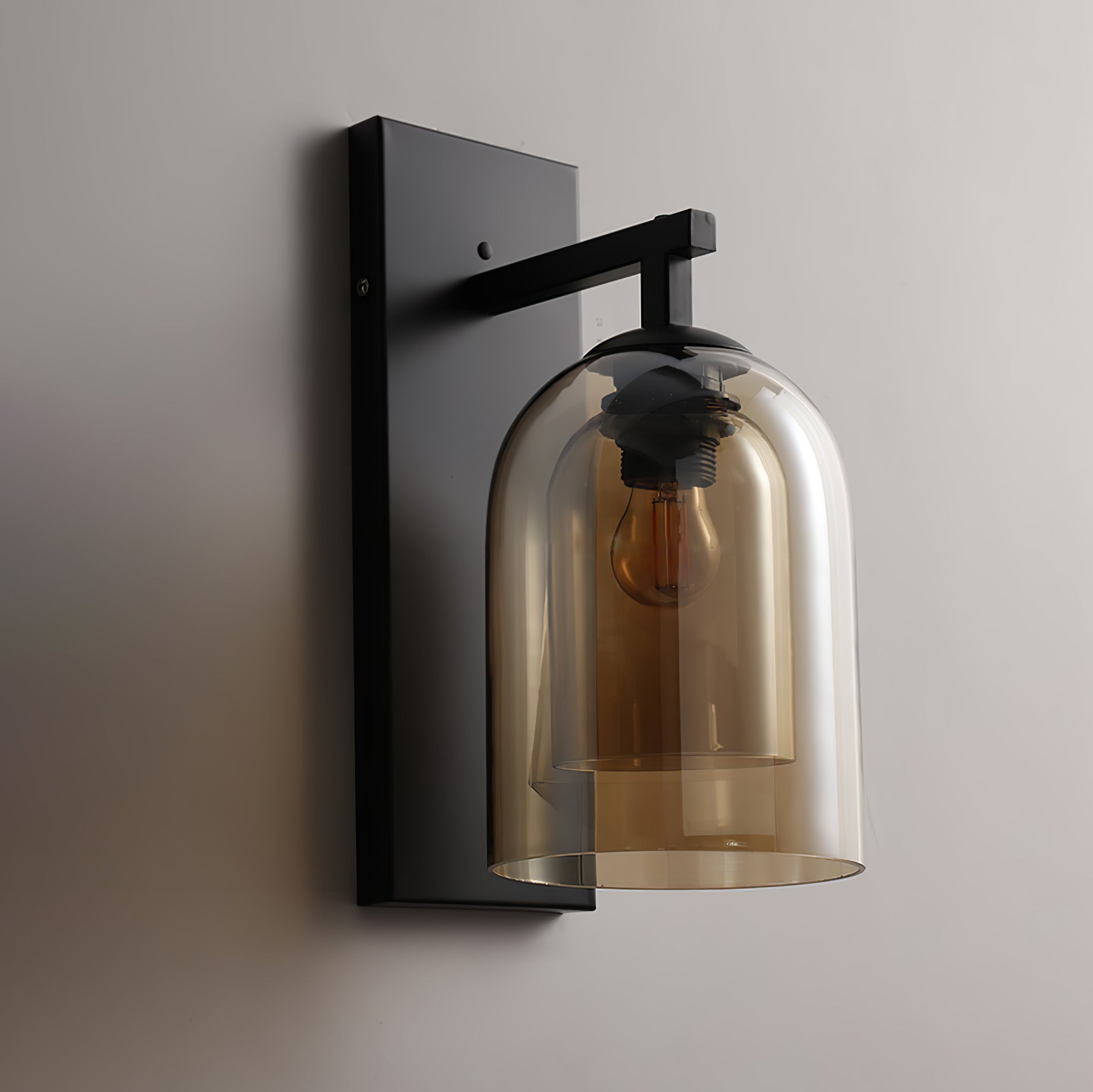 ガラス管状ウォールランプ