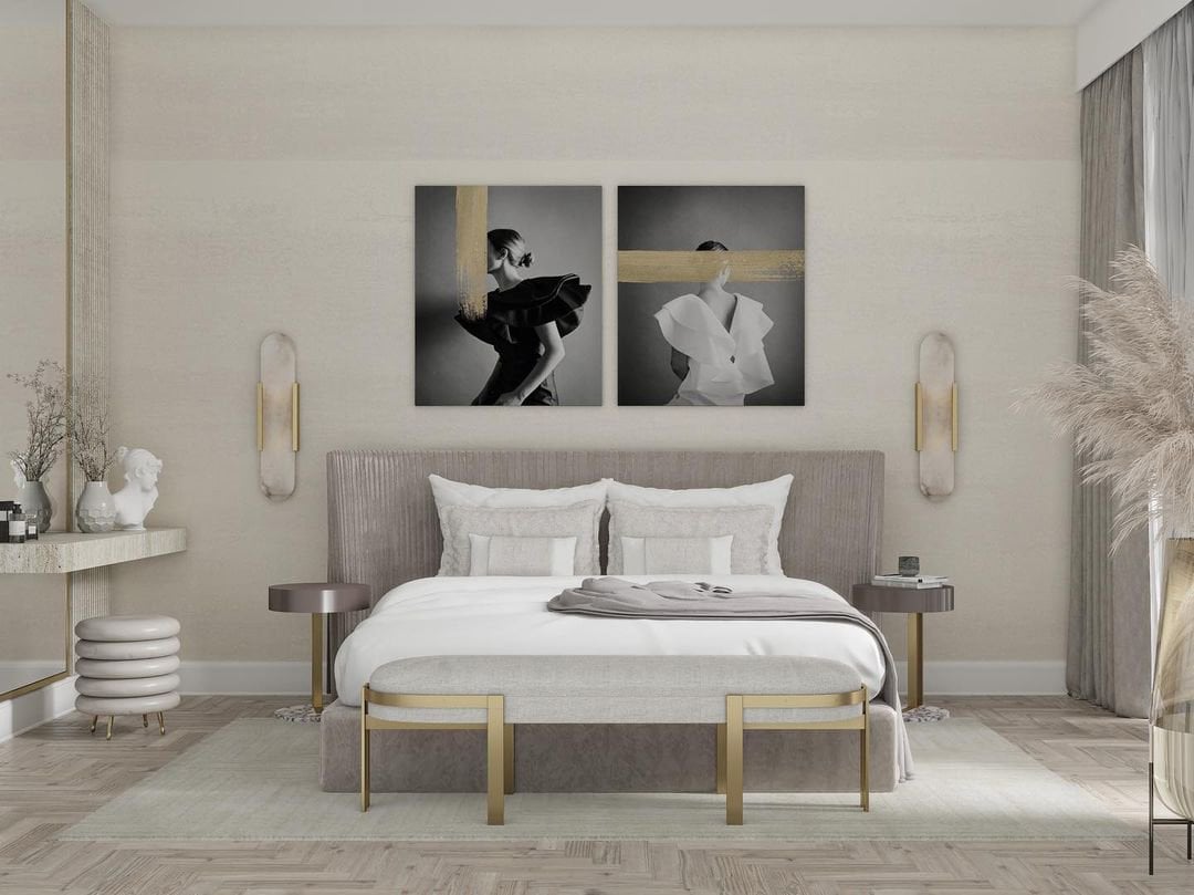 Melange Elongated Wall lamp