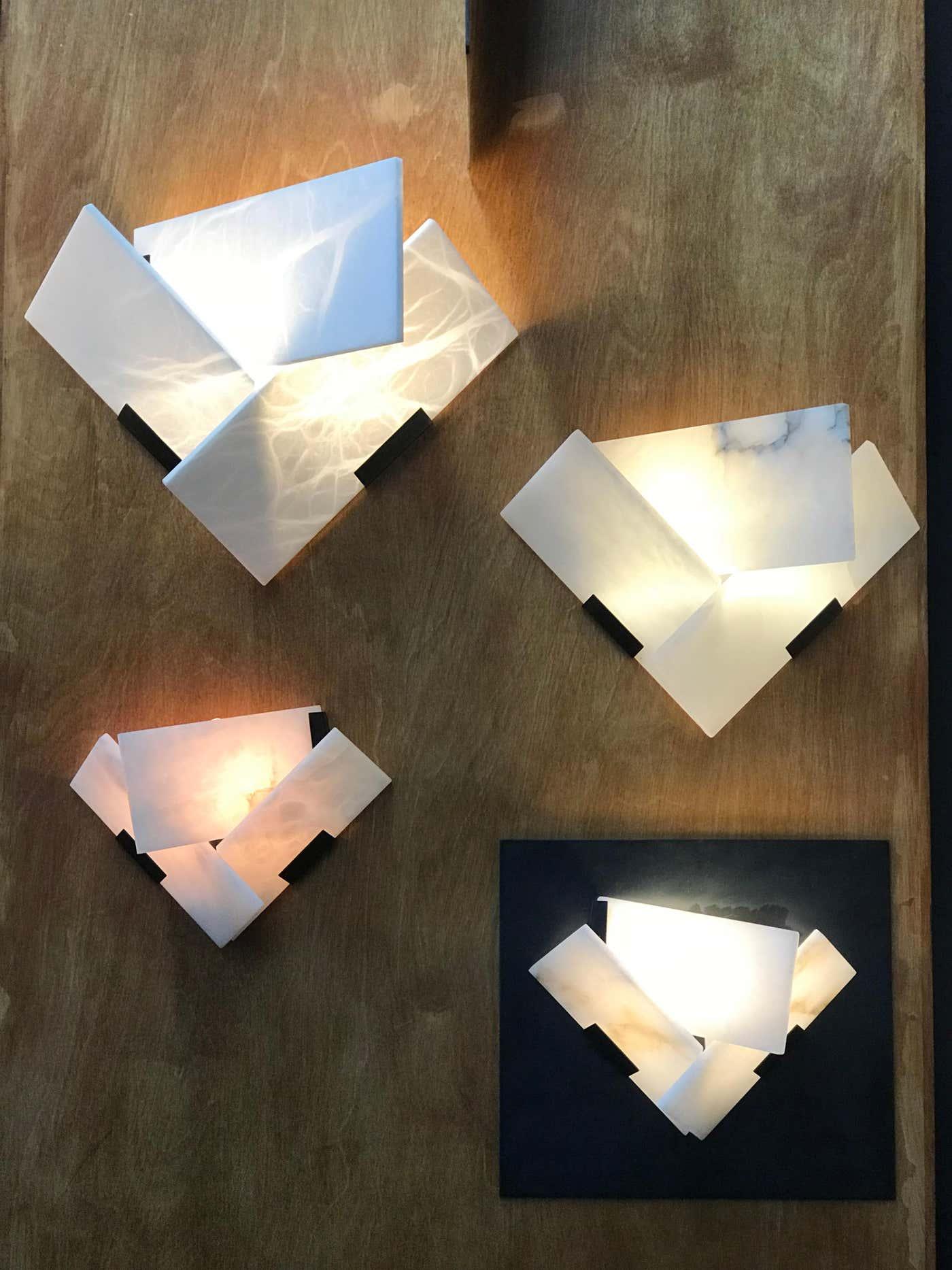 フライ アラバスター燭台