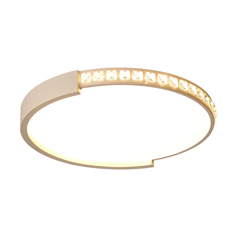 リビングルームに最適なモダンな鉄製LEDシーリングライト