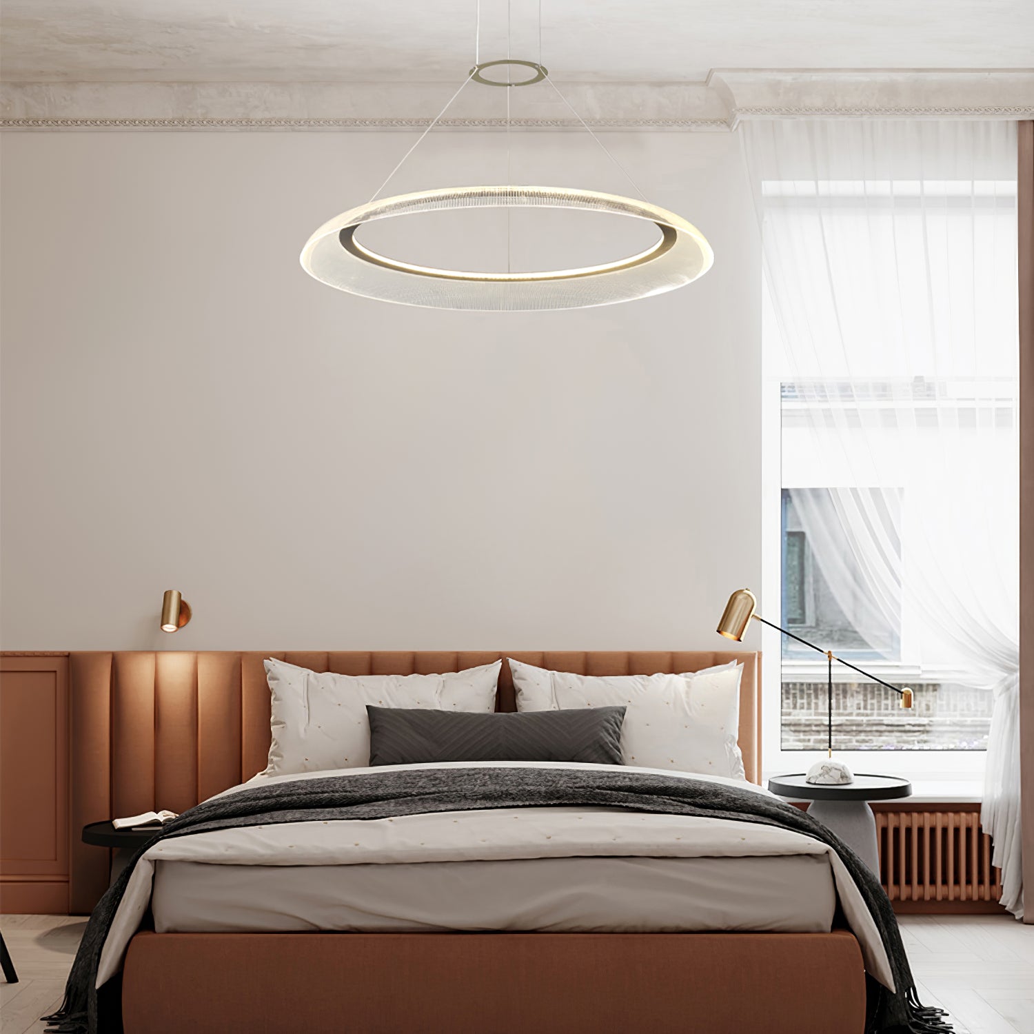 Graduated Circle Chandelier