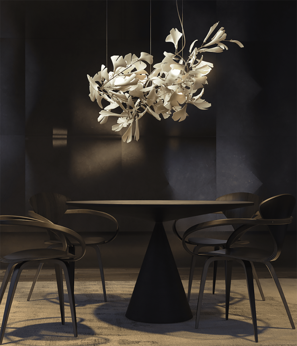 Gingko Chandelier A