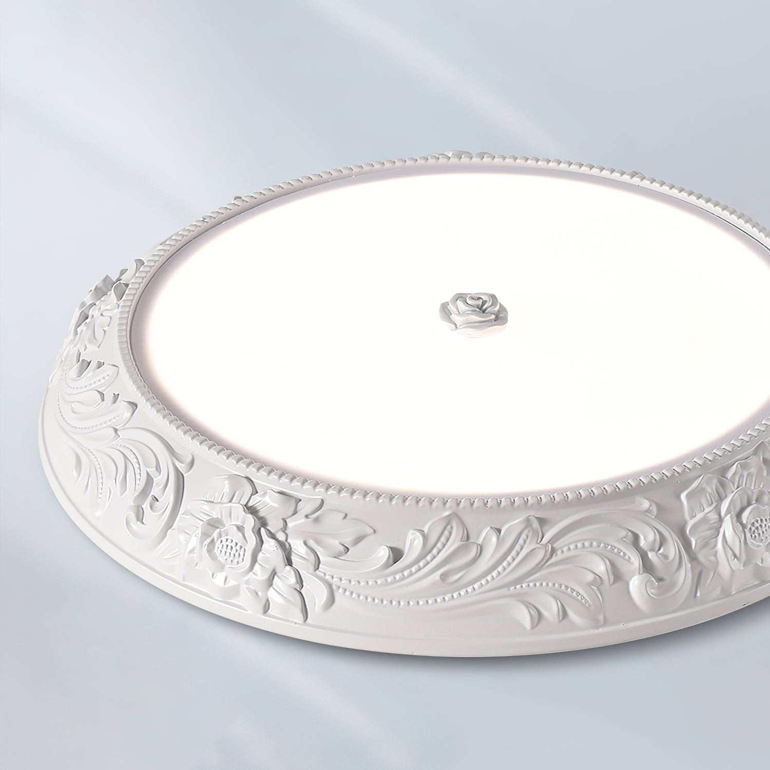 エンボス加工樹脂製シーリングライト