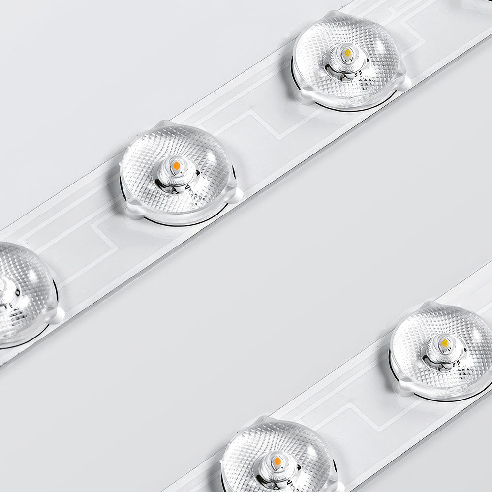 モダンな丸型ホワイトアクリルLEDリビングルーム天井照明