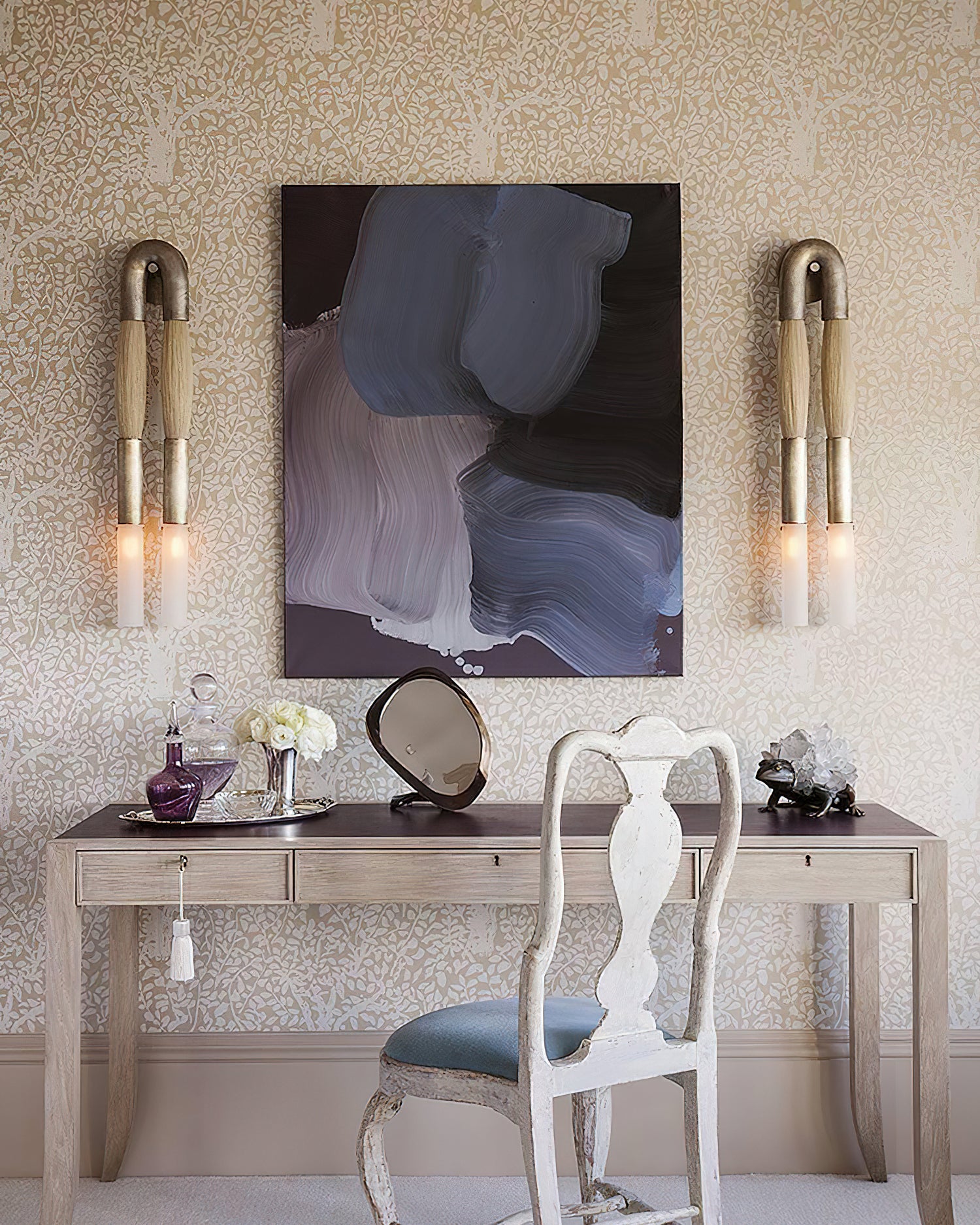 馬毛ウォールランプ