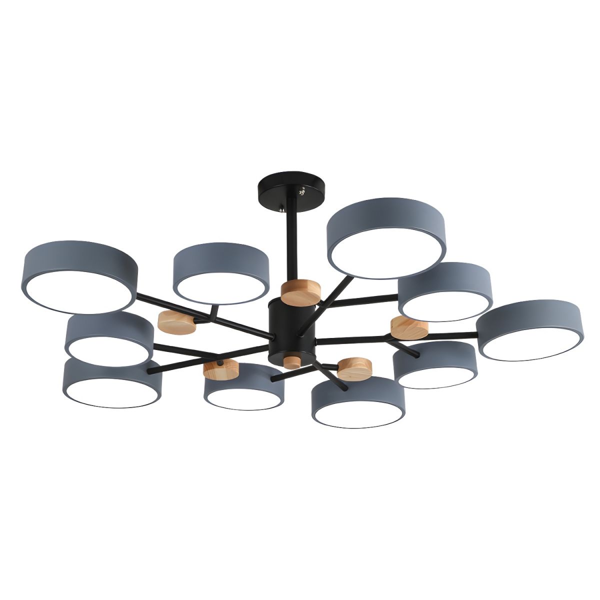 リビングルームに最適なモダンなアクリル製LED吊り下げライト