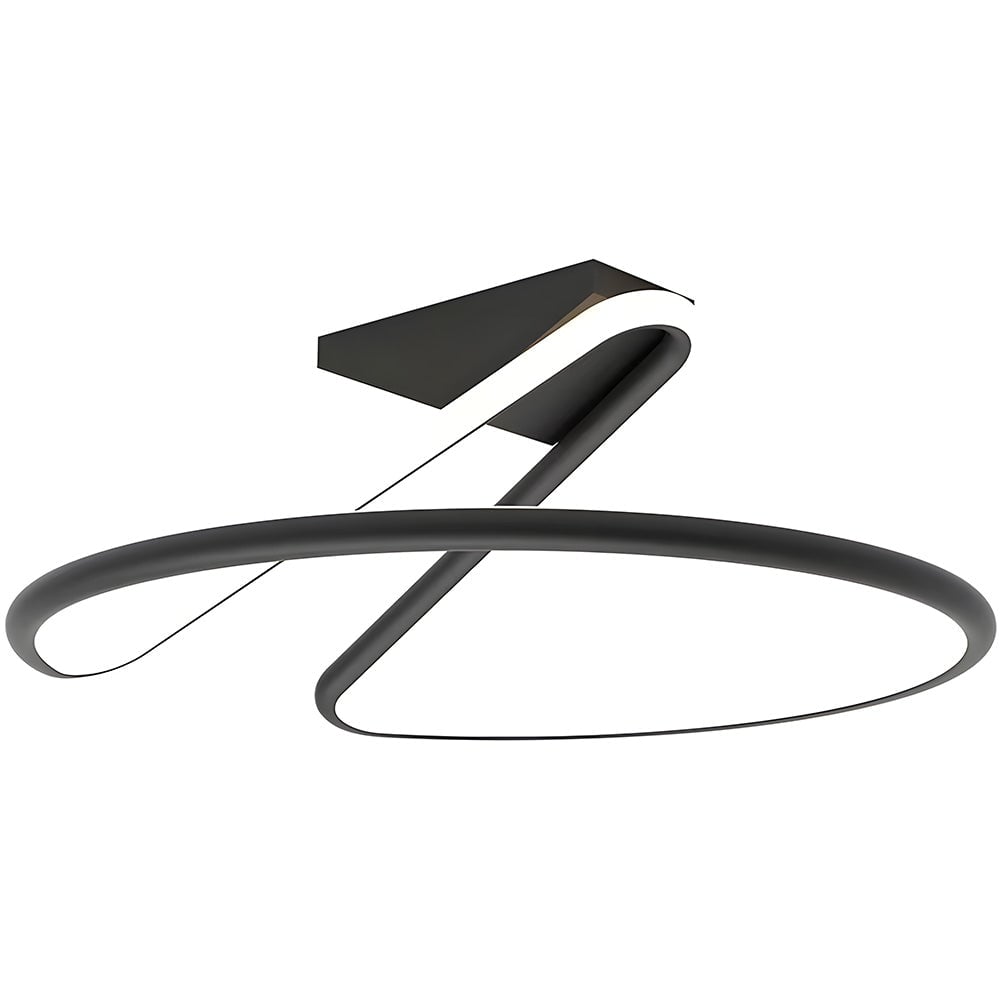 クリエイティブな個性を演出する寝室用LEDシーリングライト