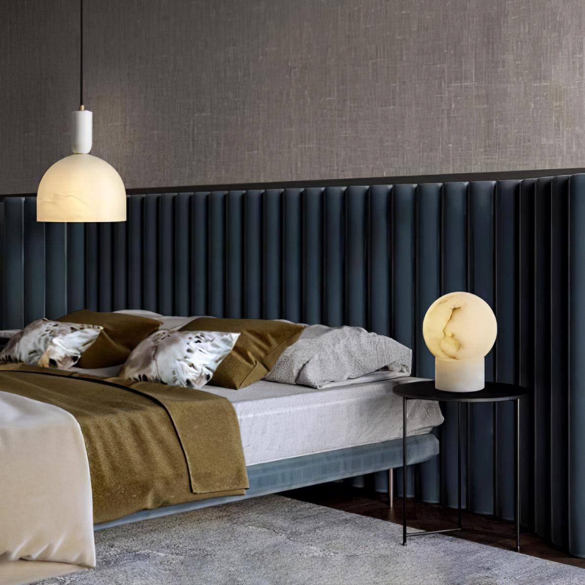 マーブルボールテーブルランプ