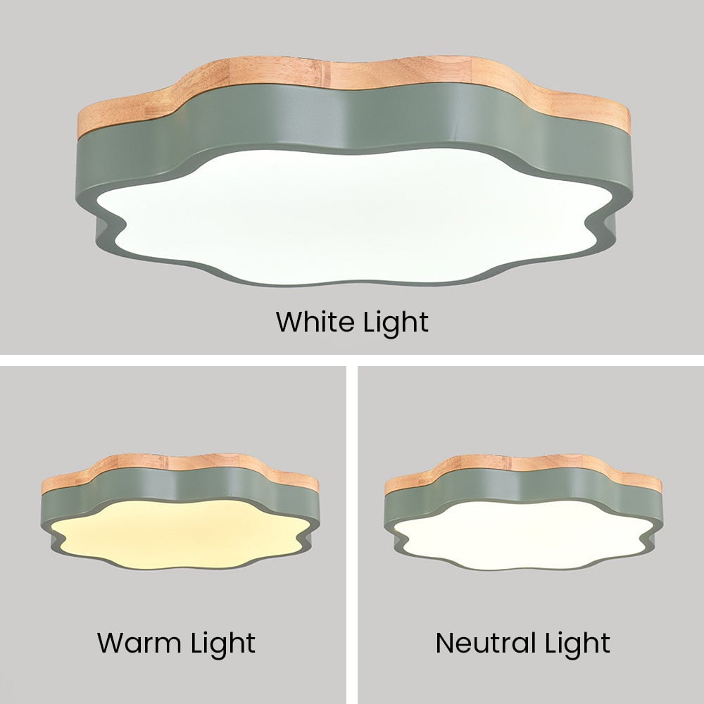 寝室用アクリルフラワーキッズLEDシーリングライト
