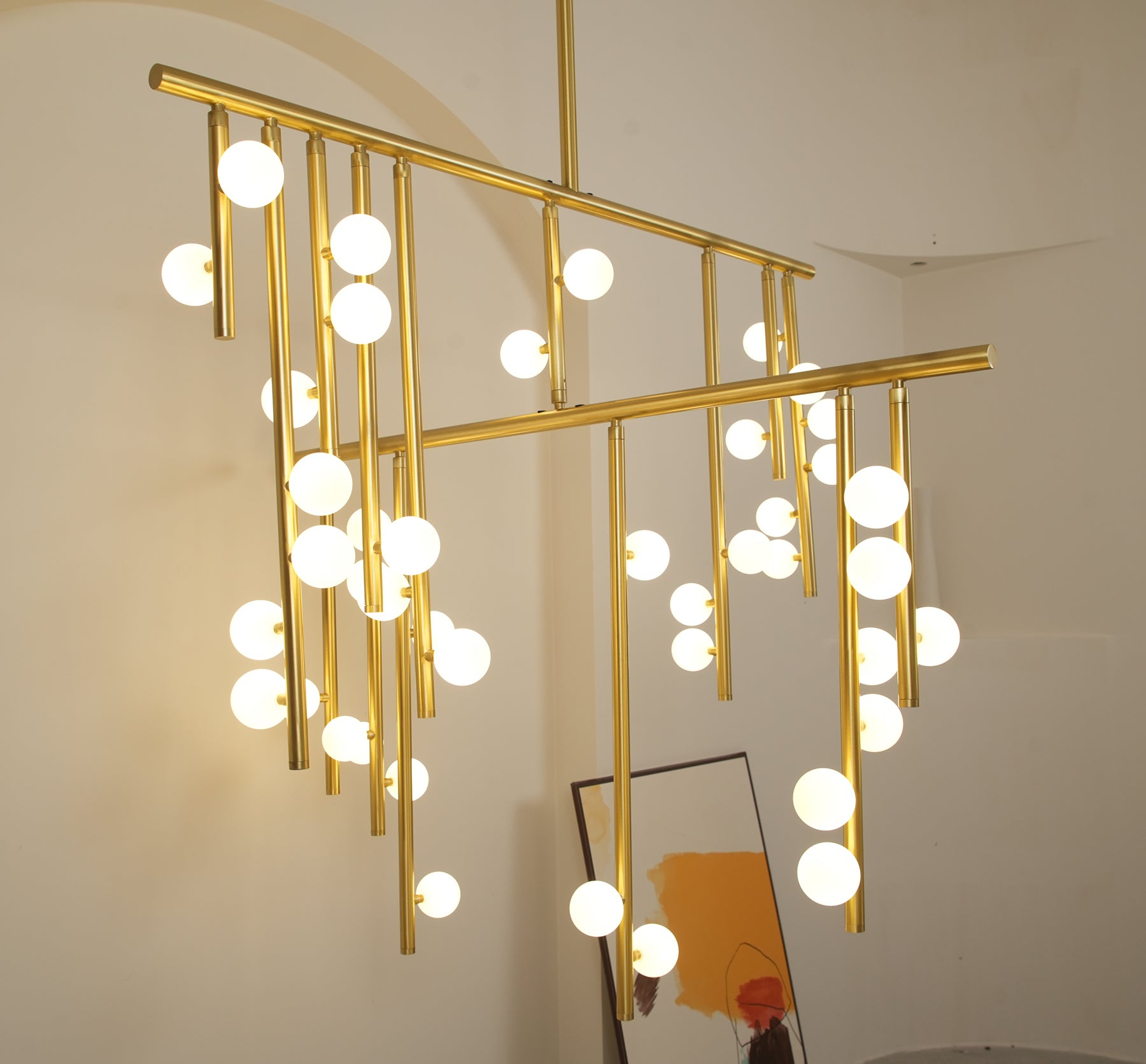 Cascade System Chandeliers