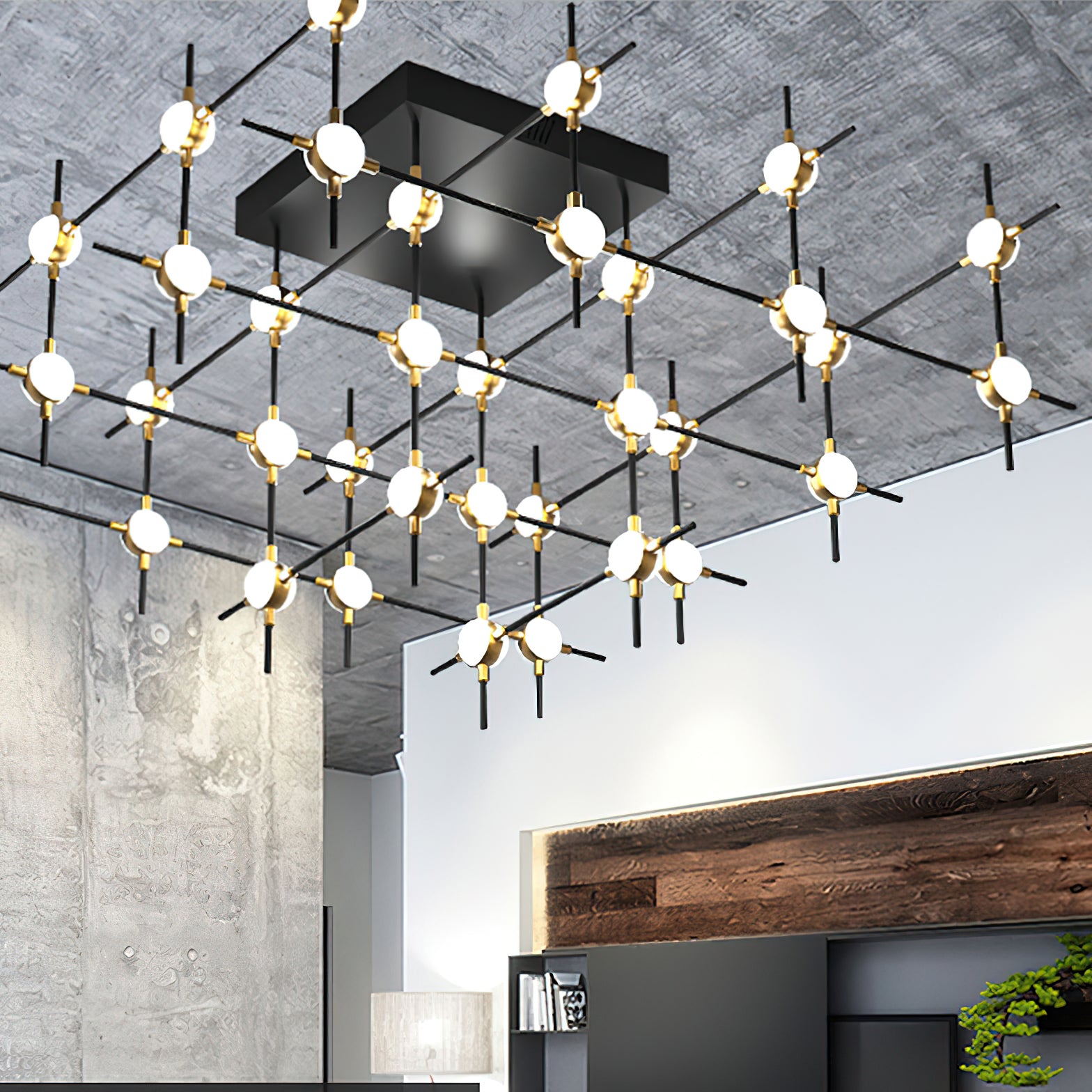 ドーニー フローティングボール シーリングランプ