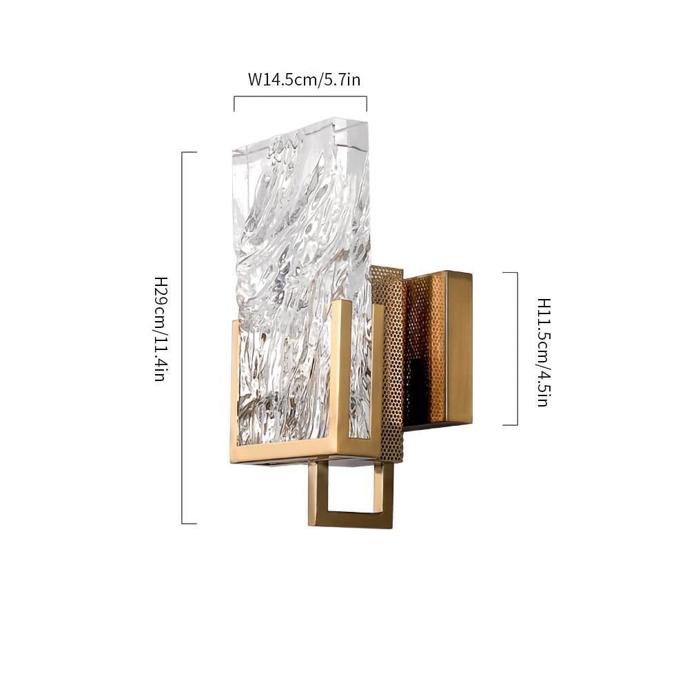 Ice Crystal Wall Lamp