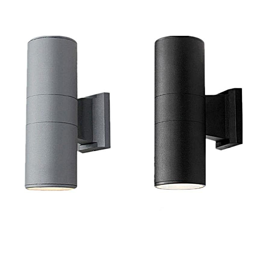 シリンダー屋外LEDウォールライト