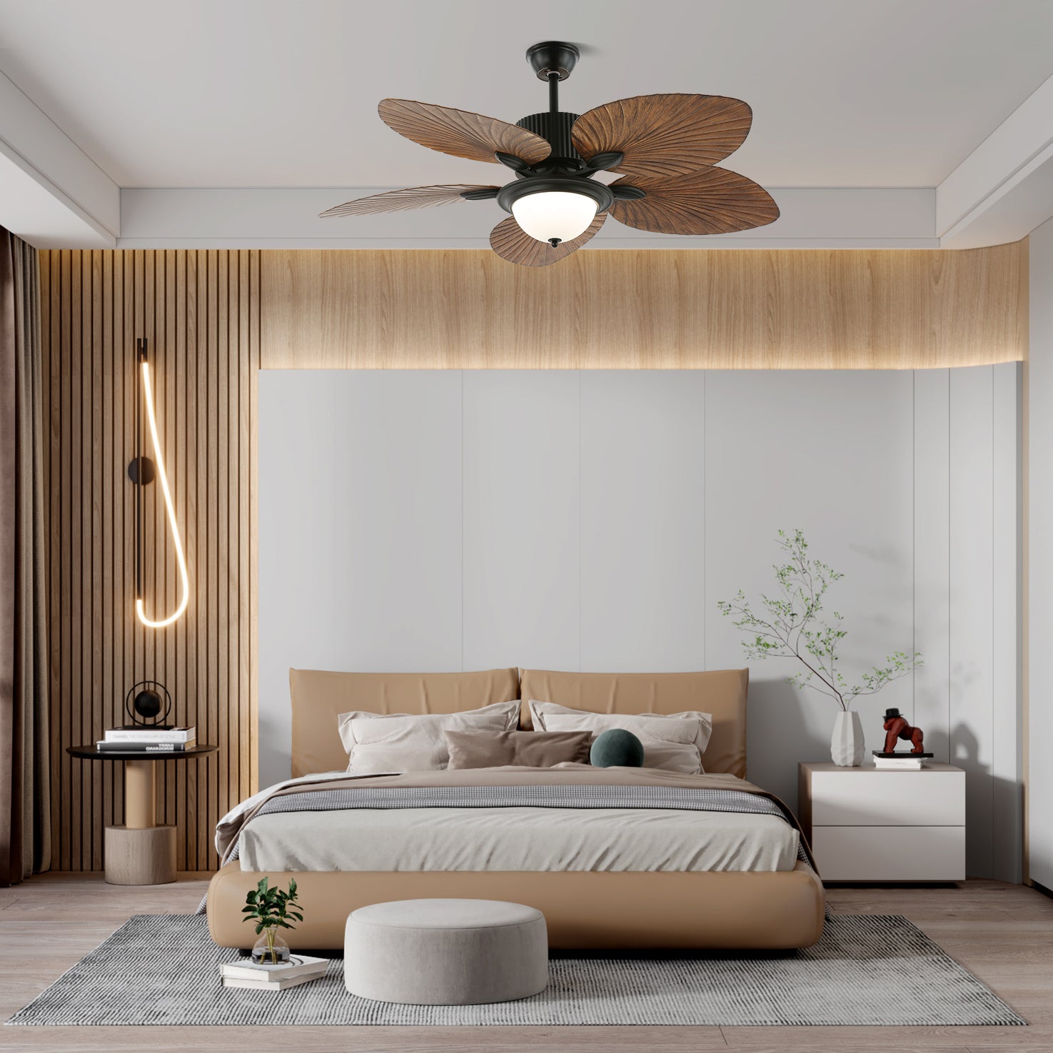 Banana Leaves 48インチ/52インチ シーリングファンライト