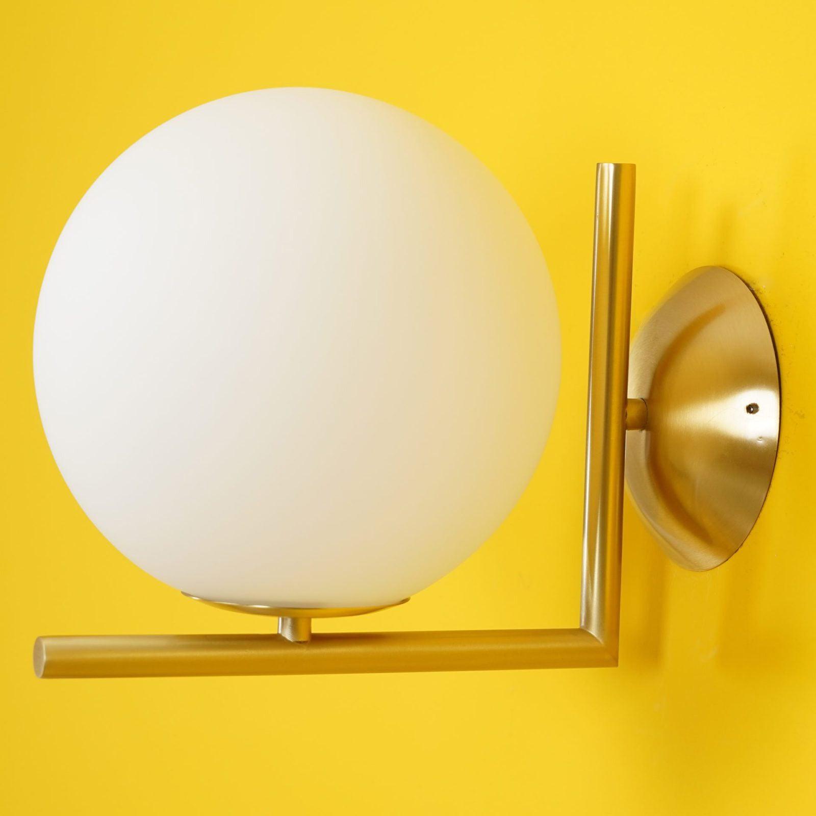 吹きガラス オパール ガラス ウォール ランプ