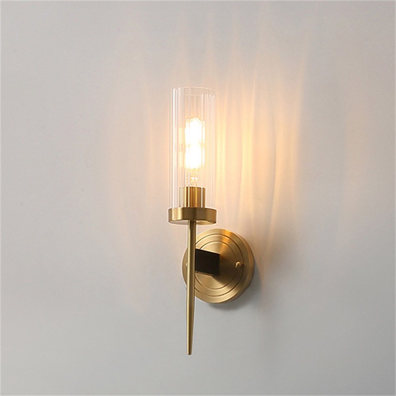 ガラス燭台壁取り付け用燭台