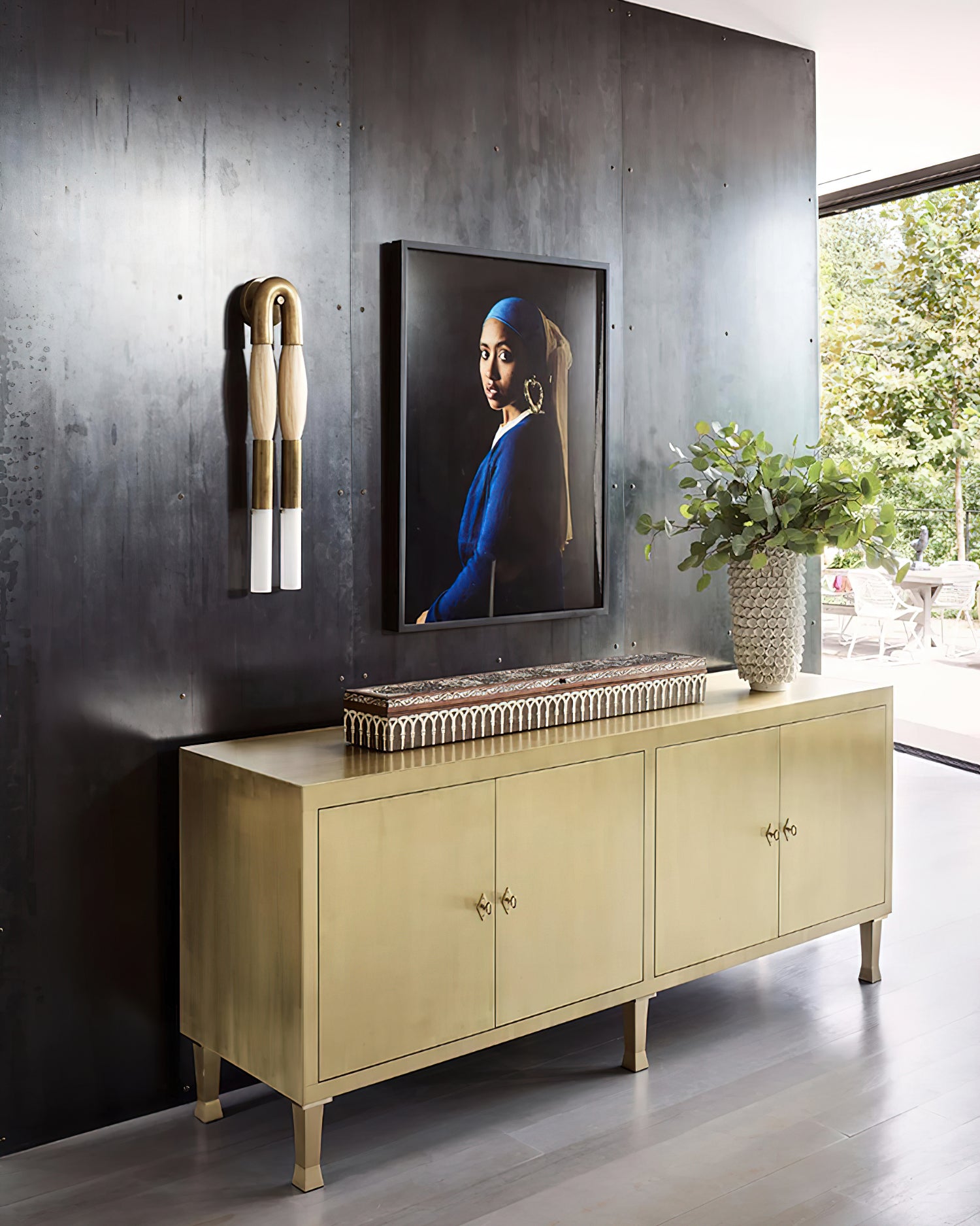 馬毛ウォールランプ