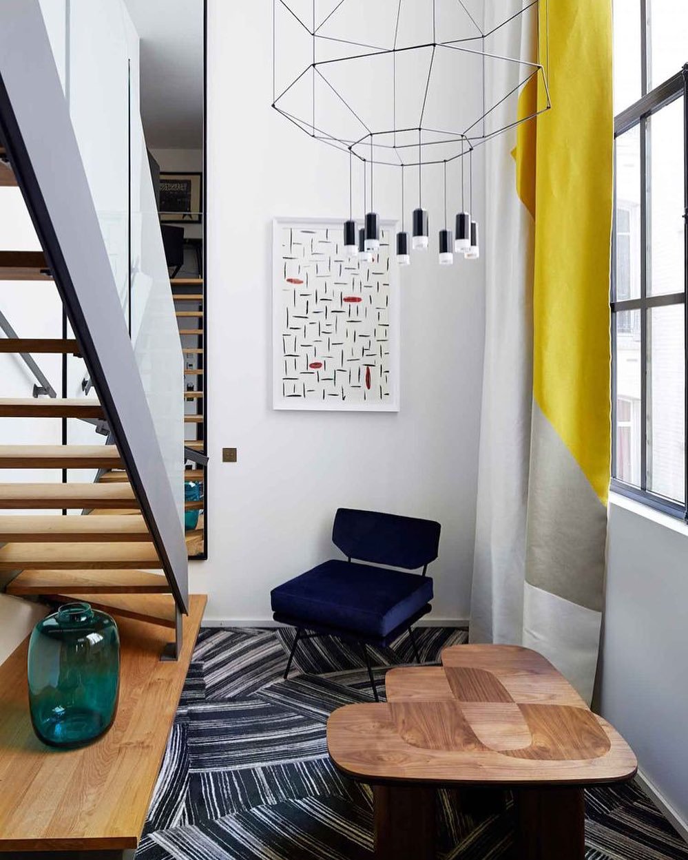 Lines 3D Hanging Lamp