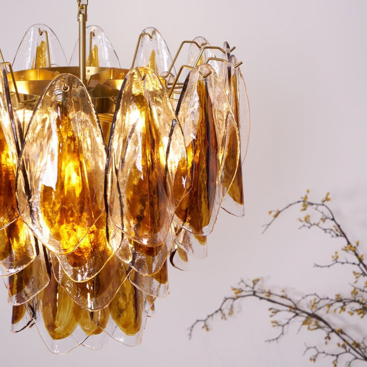 Solviva Glass Chandelier