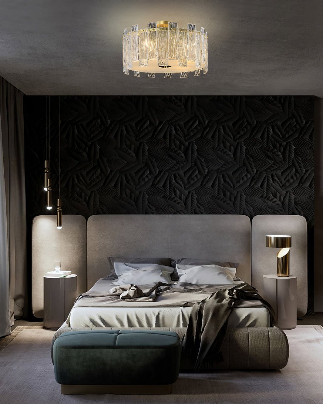 Scattered Glass Ceiling Lamp