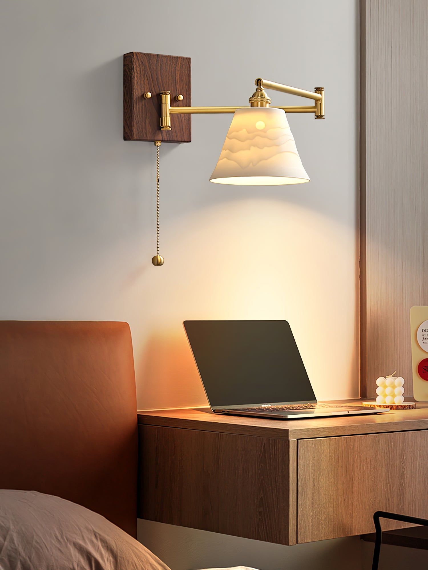 セラミックジオメトリーウォールランプ