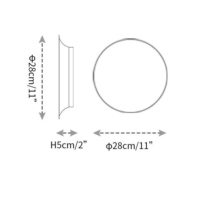 Puck Wall Art Wall Lamp