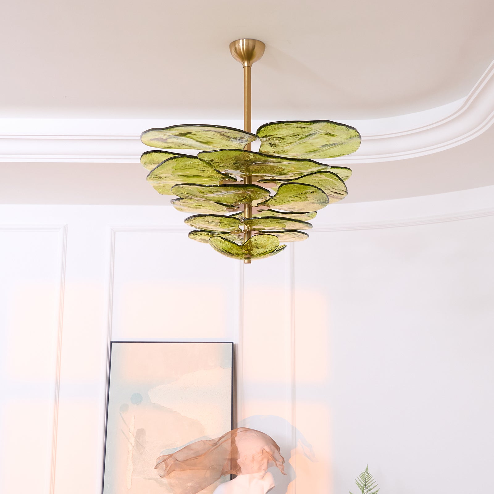 Lilypad Chandeliers