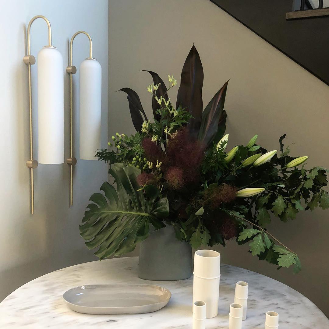 Long Tube Glass Wall Lamp