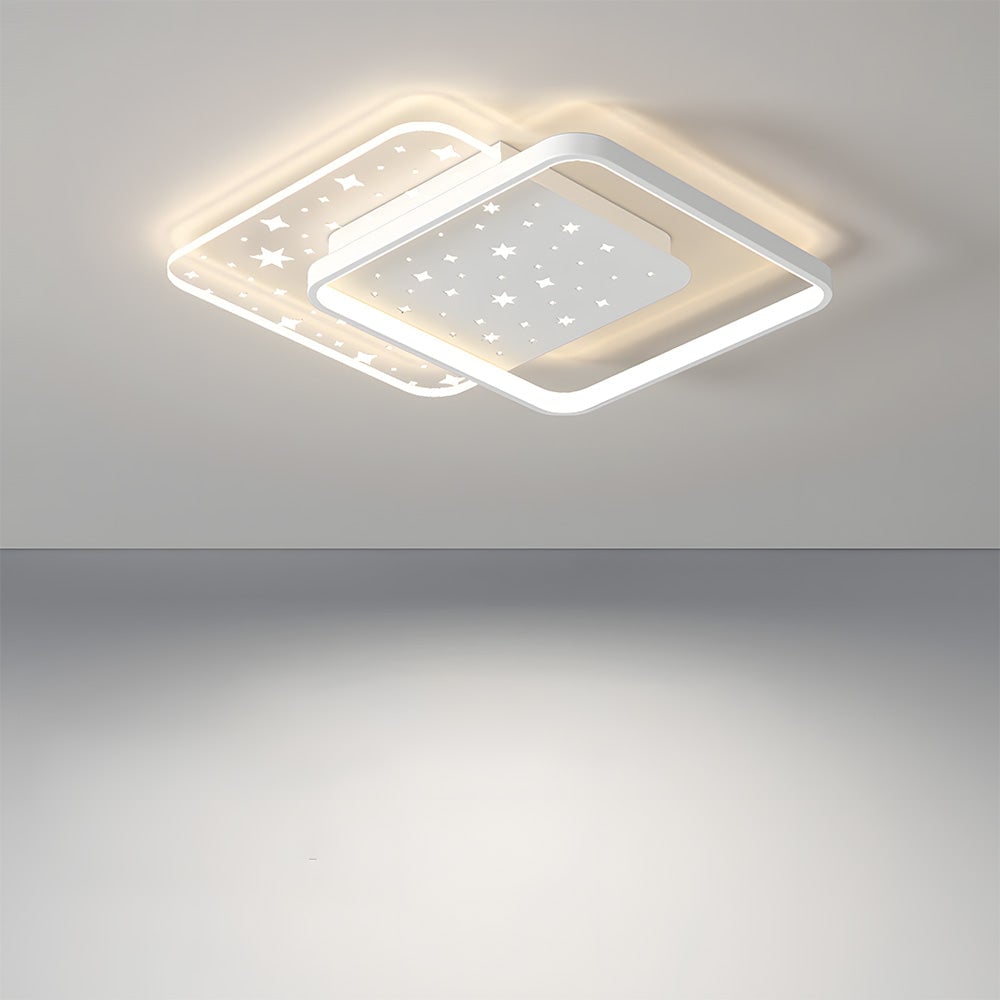 モダンミニマリスト多形アクリル寝室天井ランプ