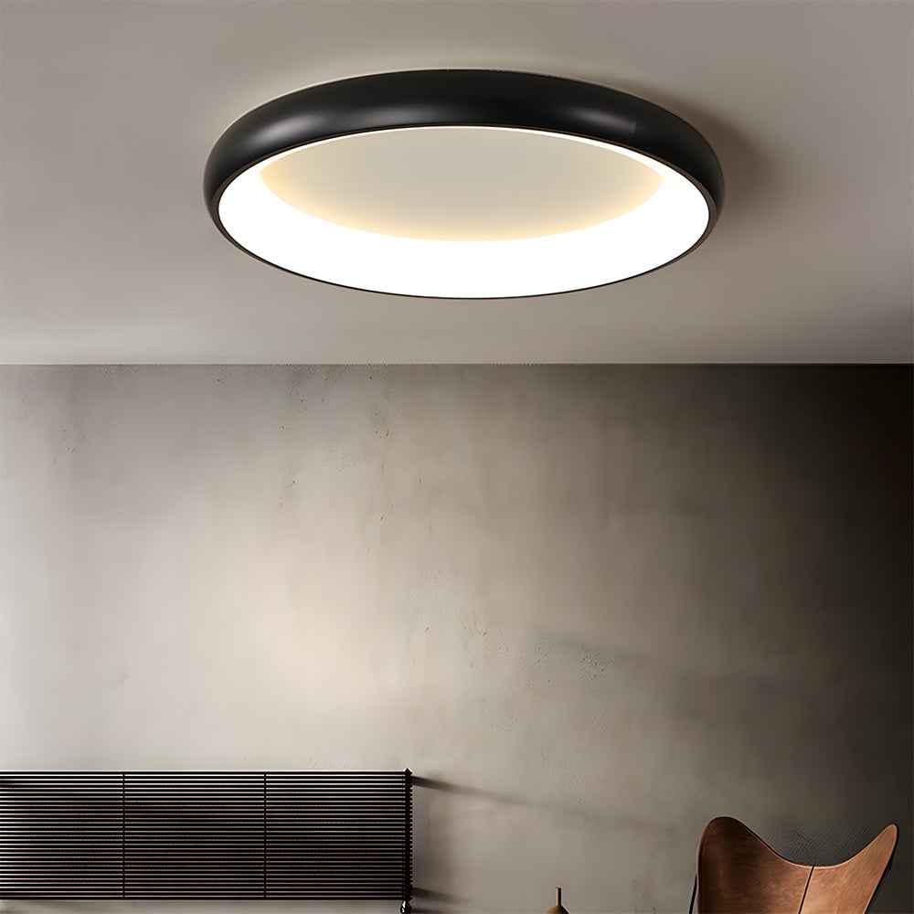 天井に近接するモダンなLEDフラッシュシーリングライト