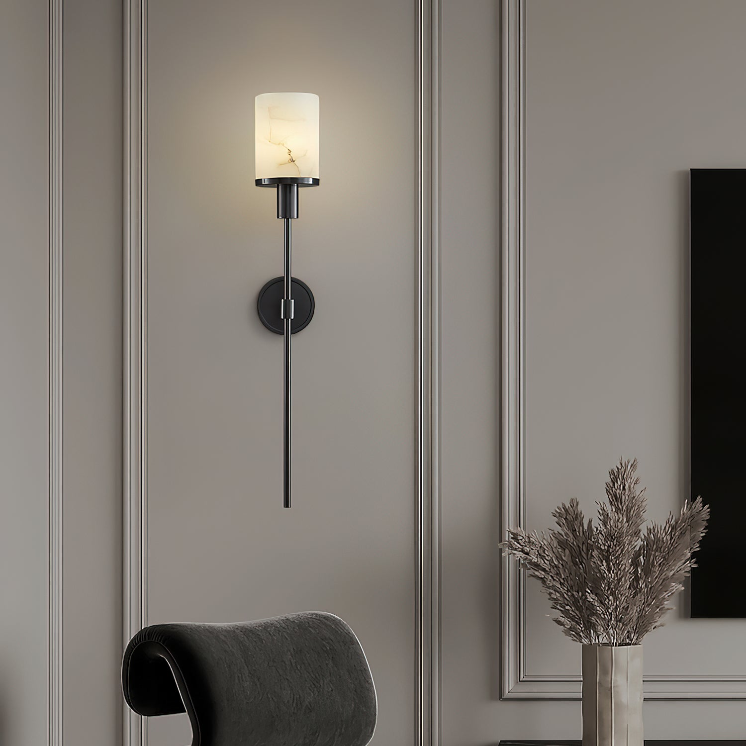 Abażurowy Wall Lamp