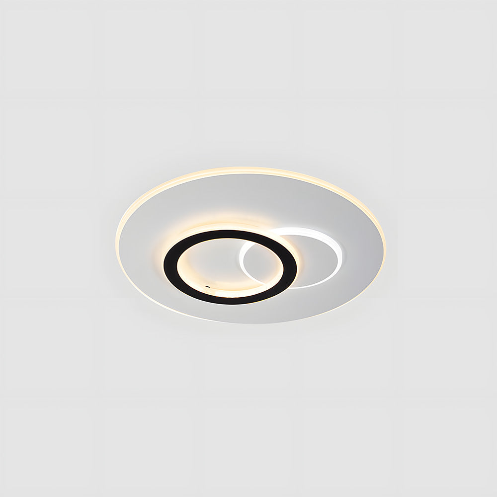 ミニマリストな超薄型メタルリビングルームLEDシーリングライト