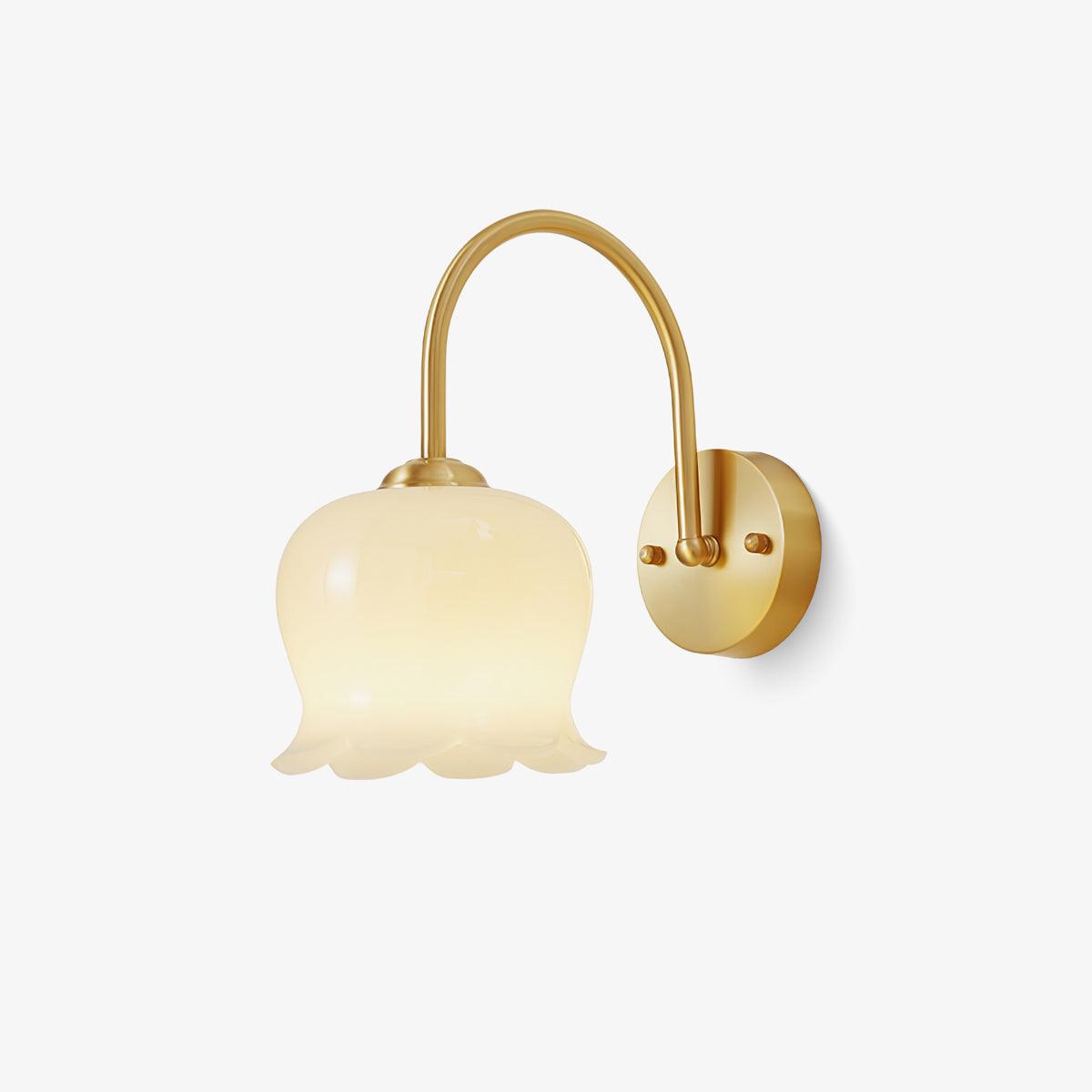 蘭のウォールランプ