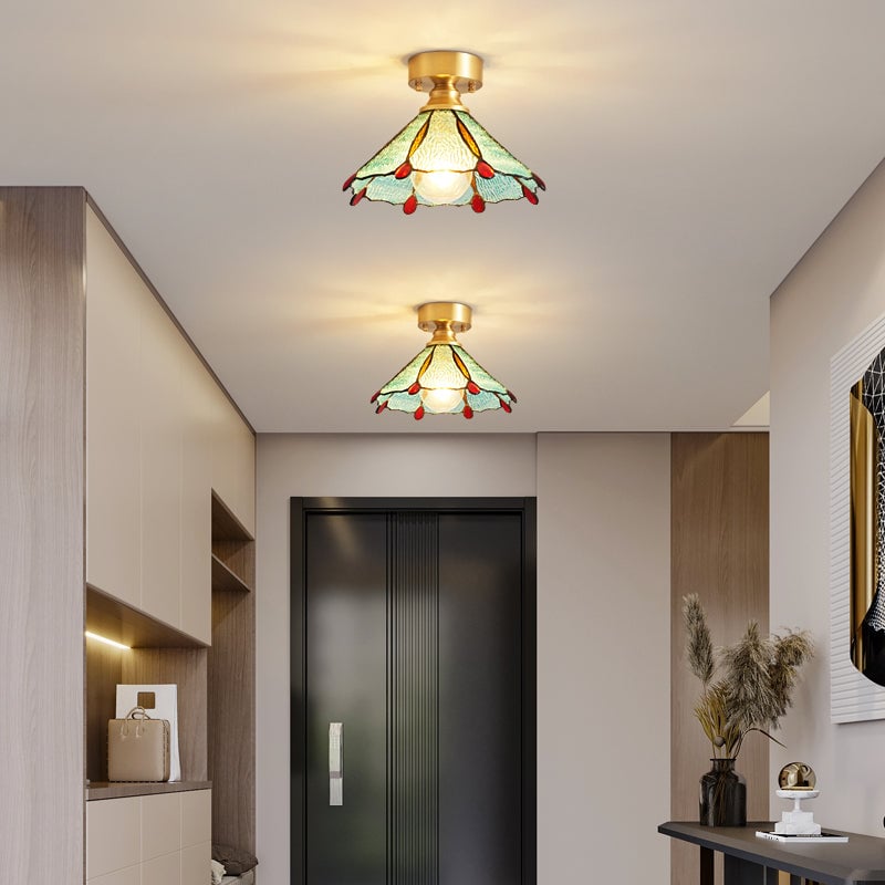 ティファニー フローラル シーリング ランプ