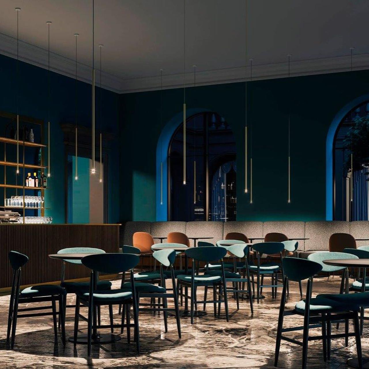 ナノサスペンションシャンデリア