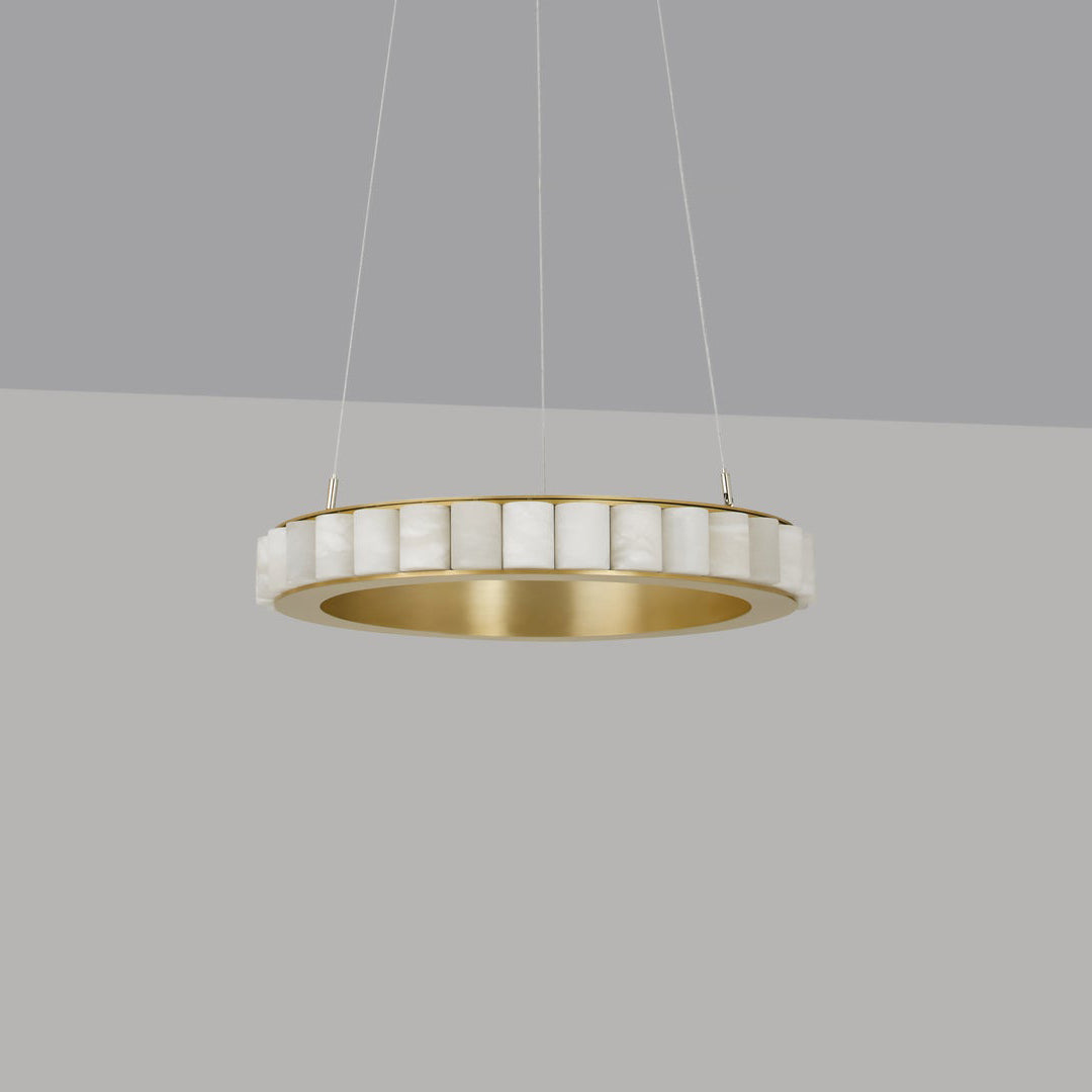 Avalon alabaster Chandelier