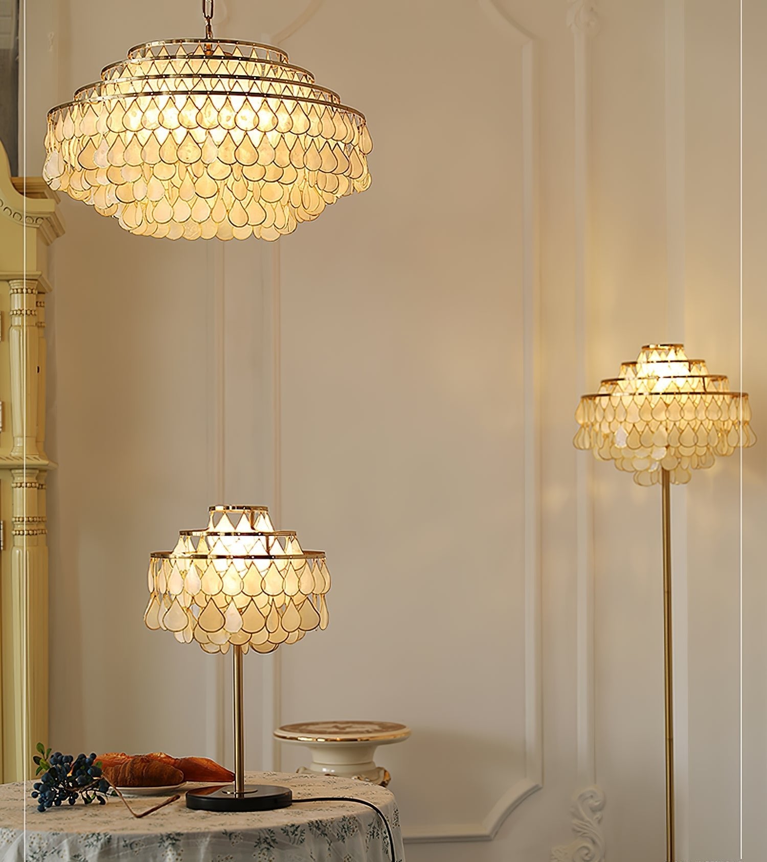 Abbington Shell Table lamp